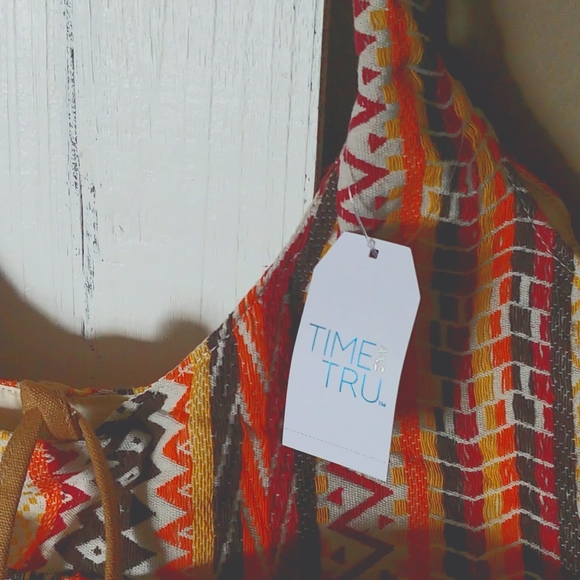 *Last Chance* Woven Oversized Bag - Picture 6 of 6